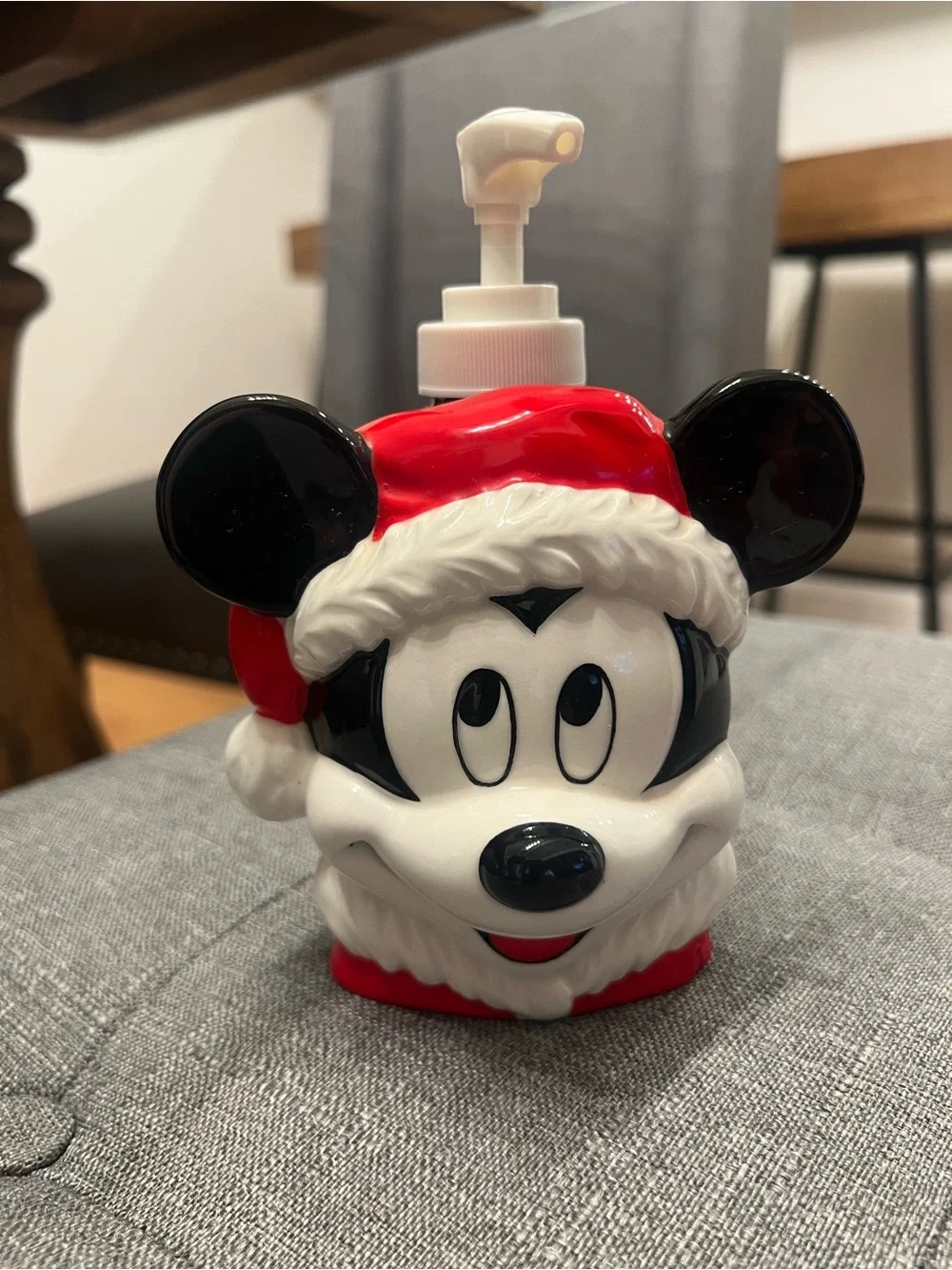 Mickey Mouse Santa Holiday Soap Dispenser